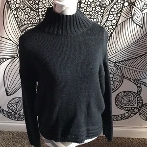 Black turtle neck